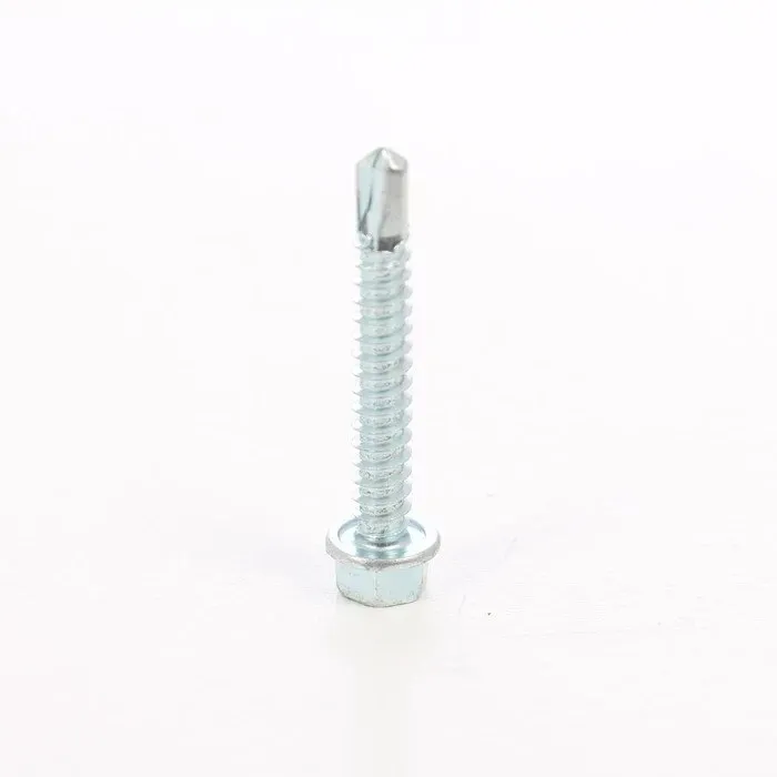 Surub autoforant, cu cap hexagonal, din otel, DIN 7504 K, 6.3 x 32 mm
