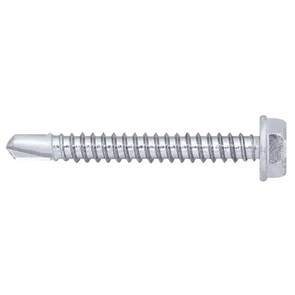 Surub autoforant, cu cap hexagonal, Hex 7, Friulsider TE, din otel, DIN 7504 K, 4.2 x 32 mm