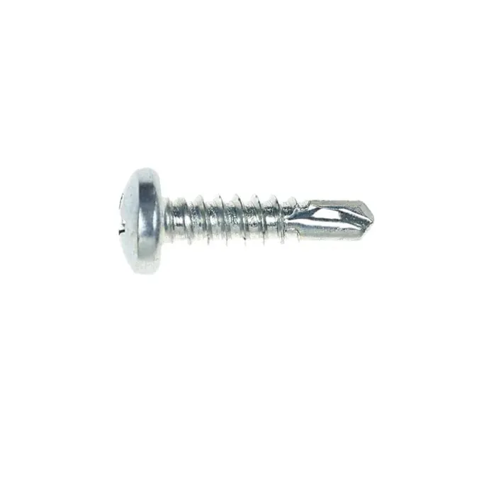 Surub autoforant pentru lemn, din otel, zincat alb, cu cap bombat, amprenta Phillips, PH 2, Friulsider, 4.8 x 19 mm, 25 bucati