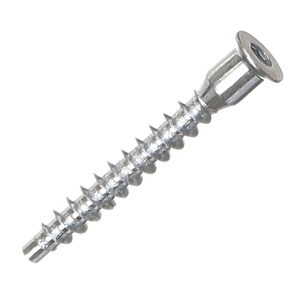 Surub conector, cap bombat, 6.3 x 50 mm (set 40 buc)