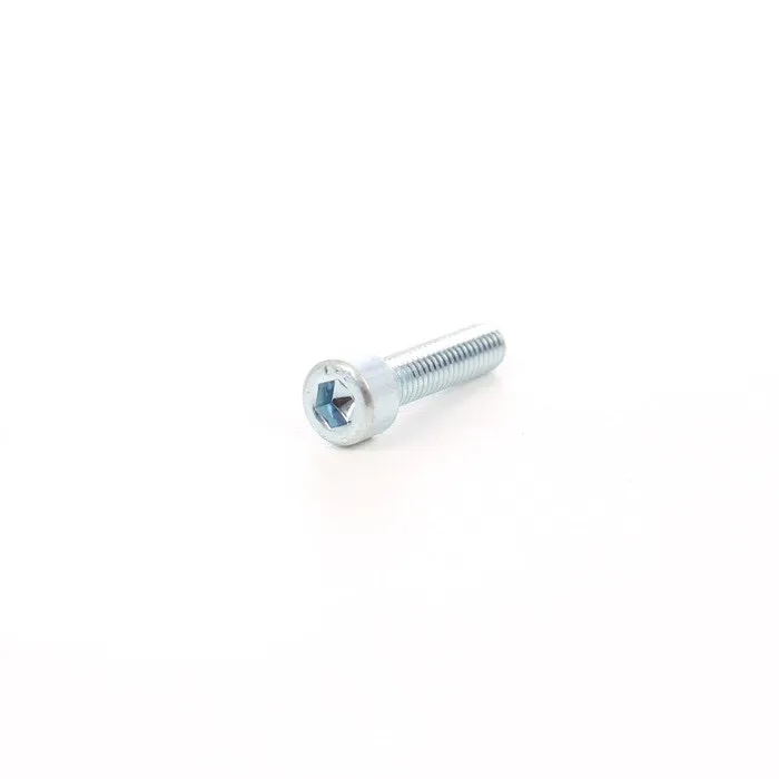 Surub cu cap cilindric, cu locas hexagonal, otel, zincat alb, DIN 912-8.8, M6 x 25 mm, set 5 bucati