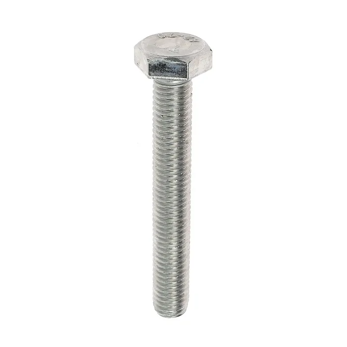 Surub cu cap hexagonal, filetat complet, Friulsider TE, inox A2-70, M6 x 25 mm, set 6 bucati