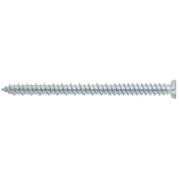 Surub montaj pentru ferestre / usi, amprenta Torx, TX 30, Friulsider VF, otel, zincat alb, 7.5 x 120 mm