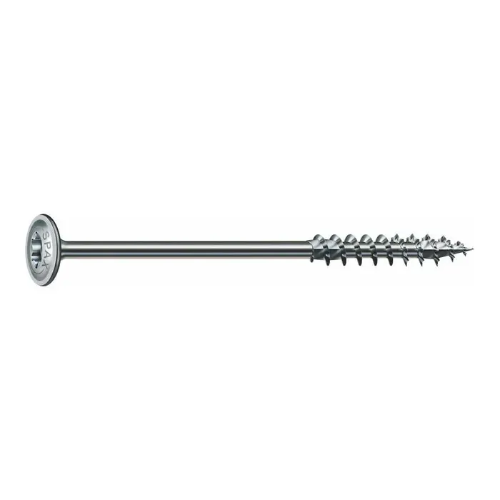 Surub pentru lemn, autofiletant, din otel, cu cap saiba, Spax, amprenta T-STAR plus, 6 x 200 mm
