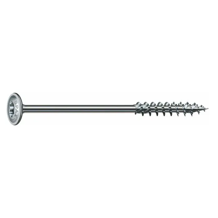 Surub pentru lemn, autofiletant, din otel, cu cap saiba, Spax, amprenta T-STAR plus, 6 x 250 mm