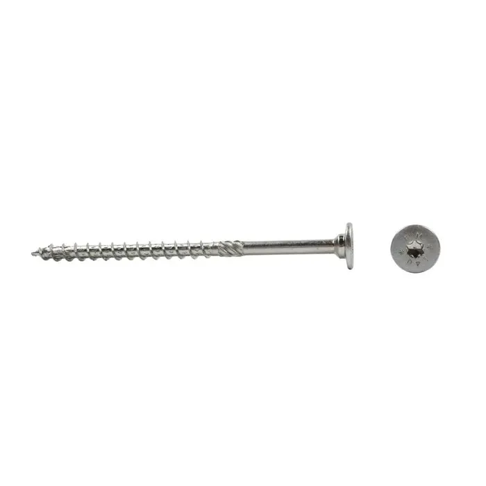 Surub pentru lemn, autofiletant, din otel, Friulsider WTL, amprenta Torx, TX40, 8 x 240 mm