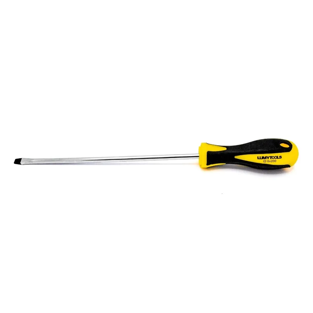 Surubelnita dreapta, cu varf magnetic, Lumytools LT61417, 6 x 200 mm
