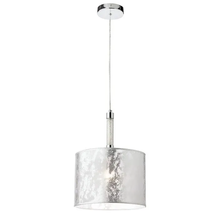Suspensie Astrid 01-1177, 1 x E27, argintiu, modern