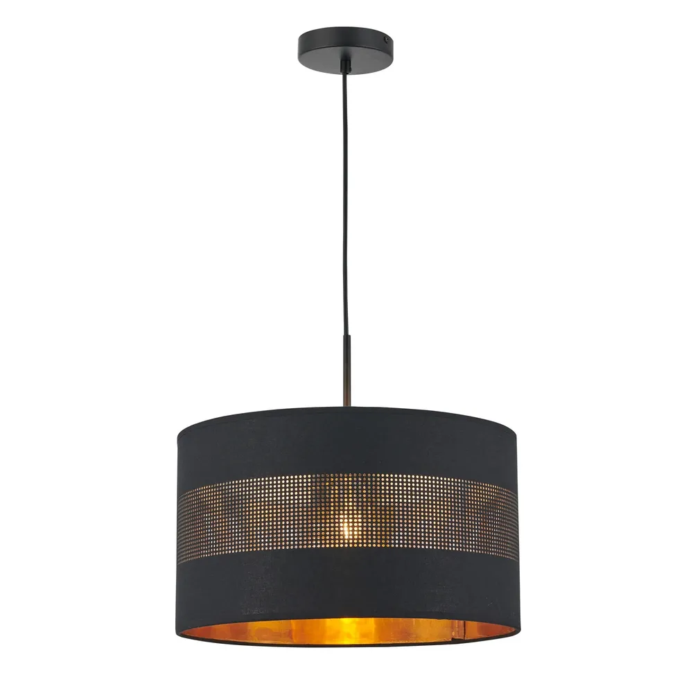 Suspensie Pendul Flint, negru, 400x1000mm