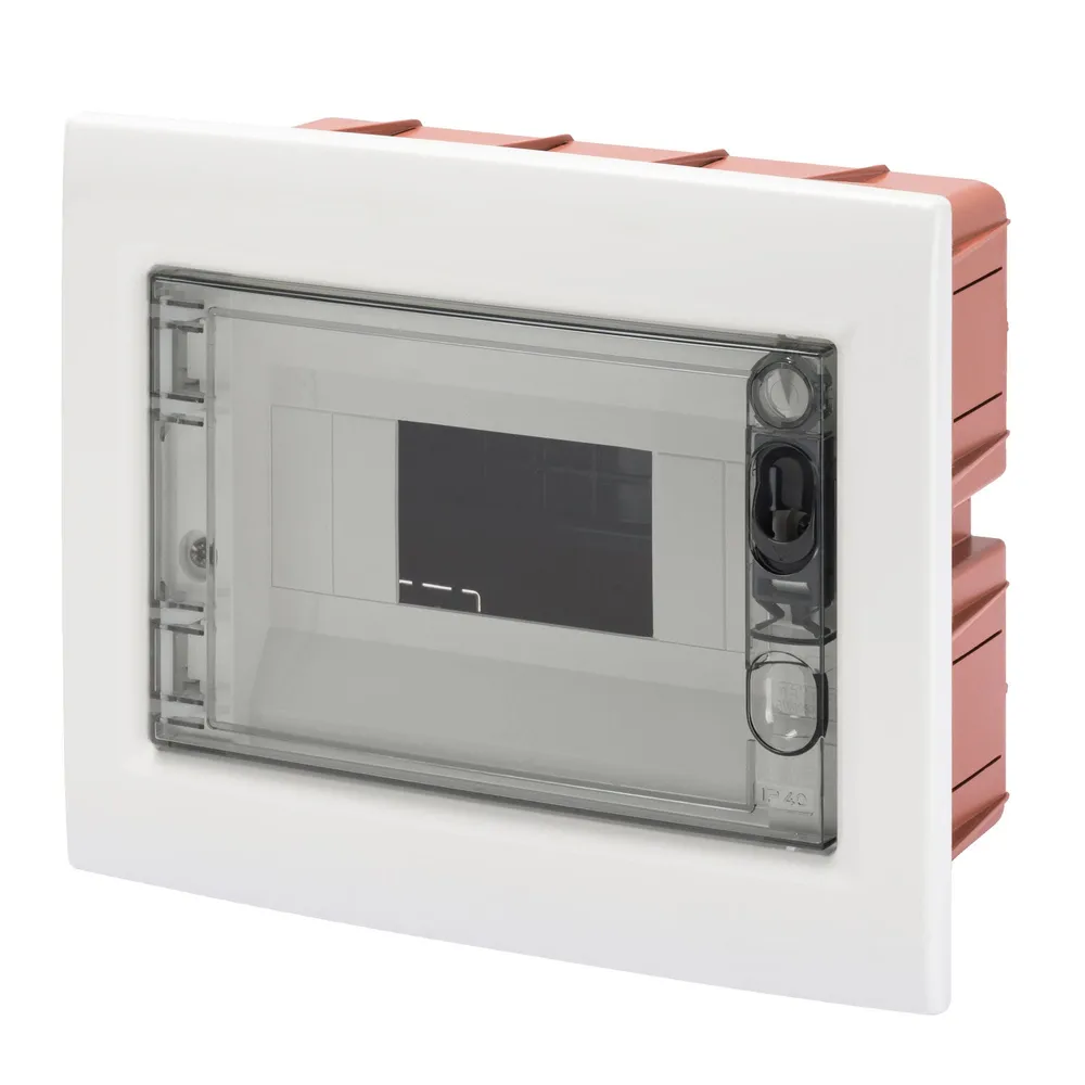 Tablou electric Gewiss GW40604BS, incastrat, 8 module, IP40