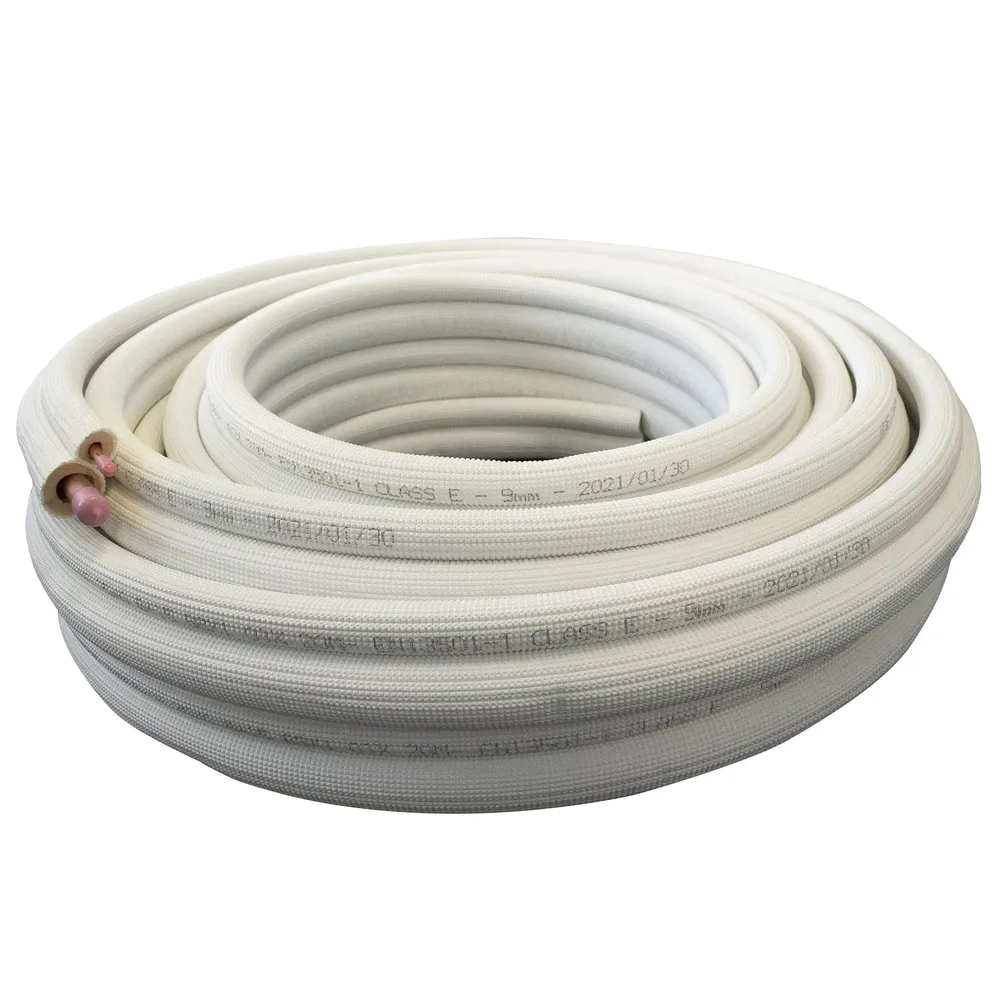Teava cupru izolat Wicu Clim Duo, 6.35 x 0.8 - 12.7 x 0.8 mm