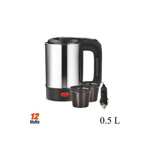 Termos electric cu cablu si 2 cani 12V 250W 500ml