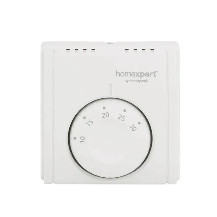 Termostat de ambient pentru centrala, cu fir, Honeywell THR830TEE, neprogramabil, 230 V