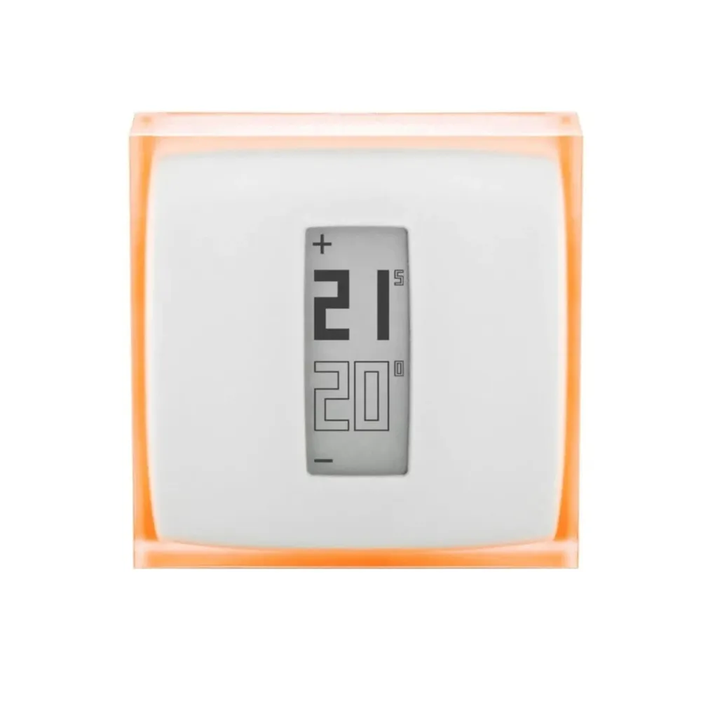 Termostat de ambient pentru centrala, wireless, Netatmo, programabil, digital, Wi-Fi