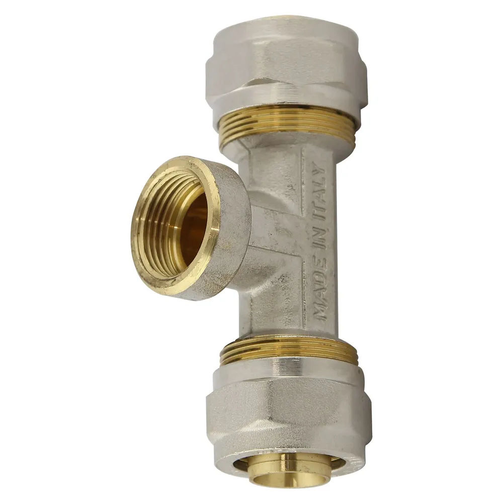 Teu alama, pentru tevi multistrat, FI, 20 mm x 3/4" x 20 mm, 732L