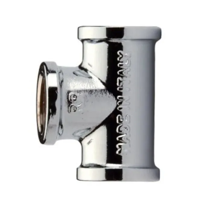 Teu cromat, 1/2", 45312
