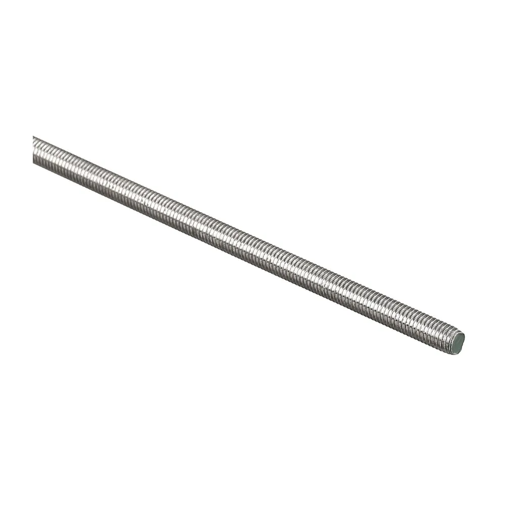 Tija filetata, inox, M12 x 1 m
