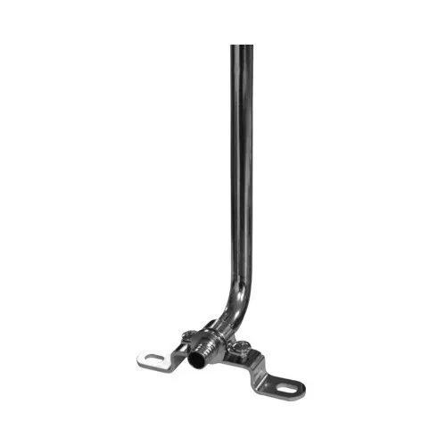 Tija L pentru conectare la radiator cupru nichelat D16 L250 mm