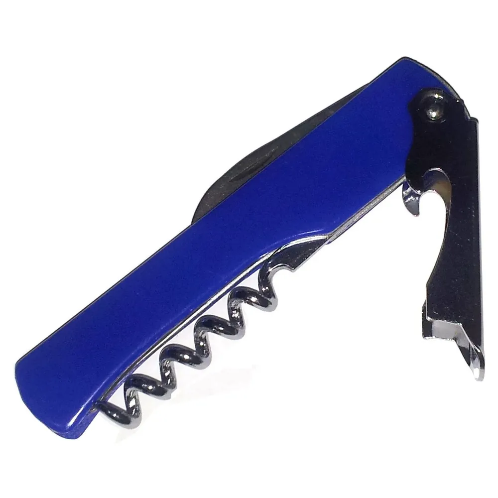 Tirbuson, 49527, metal cromat + plastic, albastru, 11 x 3 cm