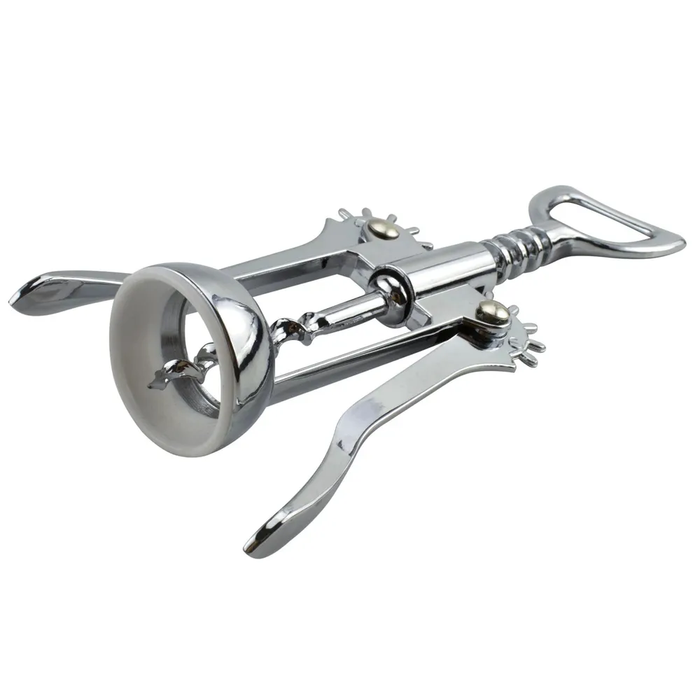 Tirbuson cu aripi, Kasemi 1101913, inox, argintiu, 20 x 7 cm