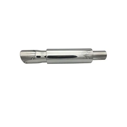 Toba inox universala, iesire 7.5 cm, intrare 4.8 cm, lungime 50 cm