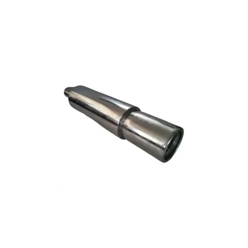 Toba inox universala, iesire 8 cm, intrare 4.8 cm, lungime 50 cm — imaginea 2