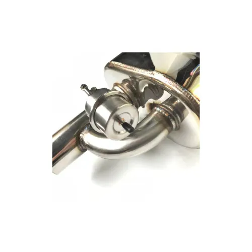 Toba sport evacuare auto cut off valve cu telecomanda 63 mm reglaj sunet inox — imaginea 6