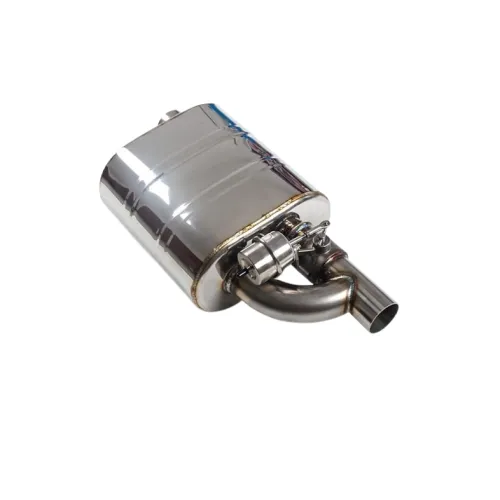 Toba sport evacuare auto cut off valve cu telecomanda 76 mm reglaj sunet inox — imaginea 4