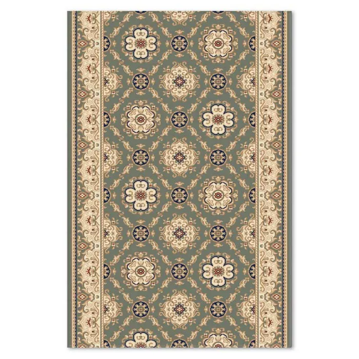 Traversa Carpeta Atlas 80354-41366, polipropilena heat-set, bej + maro, latime 0.8 m