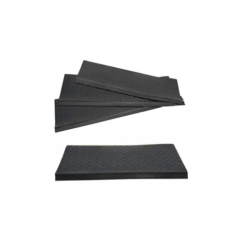 Treapta din cauciuc cu striatii impotriva alunecarii 75x25x3cm