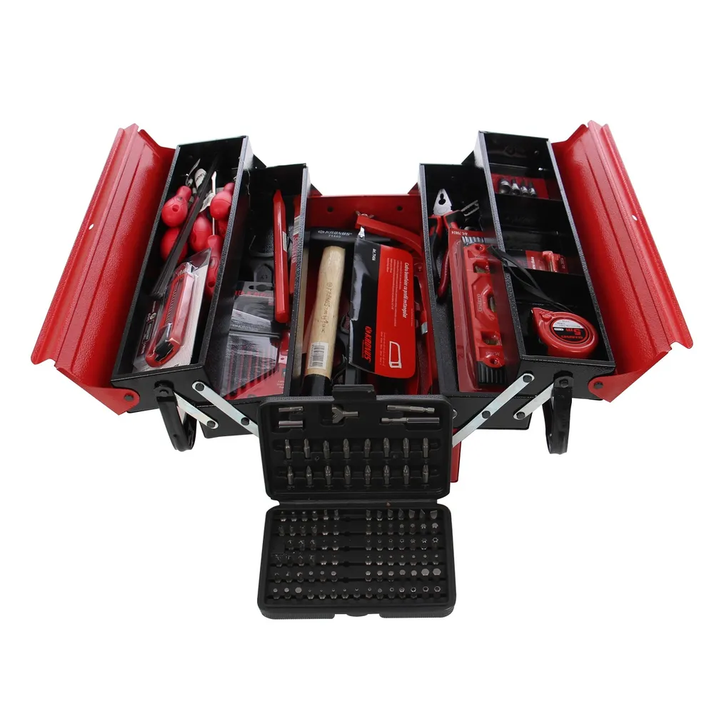 Trusa de scule pentru instalatori Kronus 7616644D, 5 compartimente