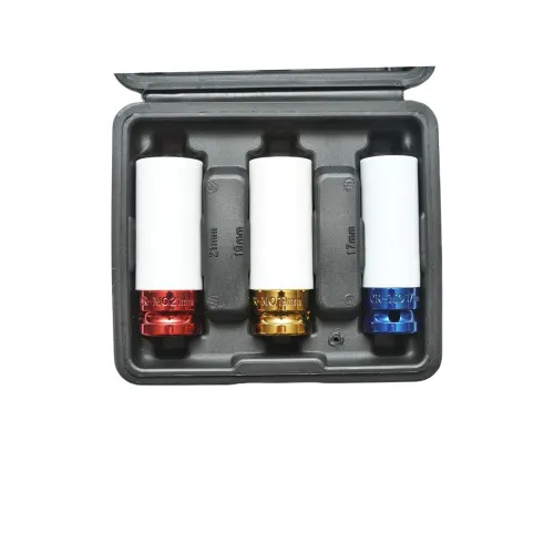 Trusa extractoare prezoane roti 17mm 19mm 21mm patrat 1/2 inch / MF03 — imaginea 3