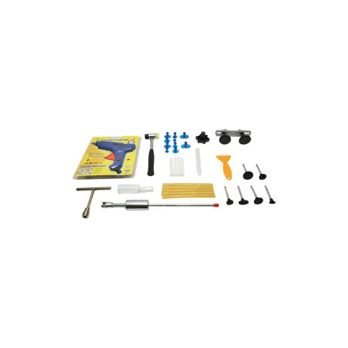 Trusa scule indreptat tabla caroserie 34 piese — imaginea 3