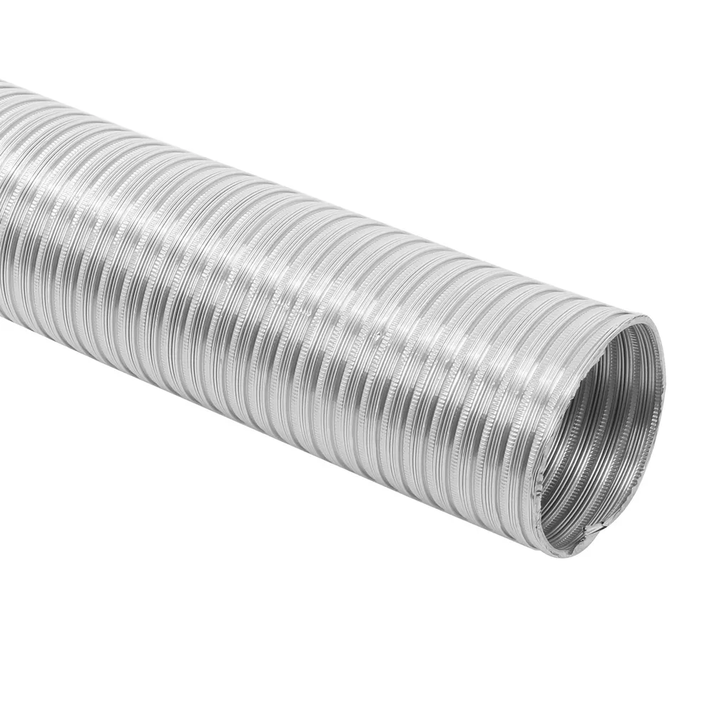 Tub flexibil pentru sisteme de incalzire si ventilare, aluminiu, D 140 mm