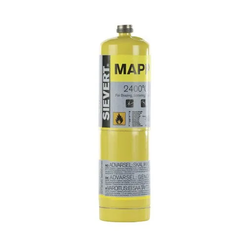 Tub gaz 100% propena Sievert Mapp 788ml 400g