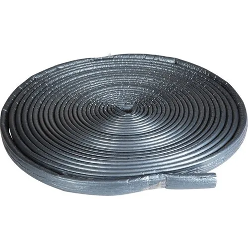 Tub izolatie cu folie de protectie pentru instalatii sanitare Tubolit S Plus, ∅ 35 mm, grosime 4 mm, colac 20 m