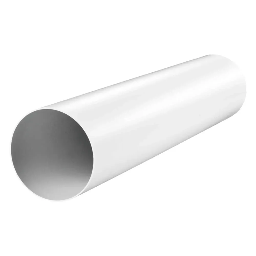 Tub ventilatie, Vents, PVC, D 125 mm, L 1000 mm