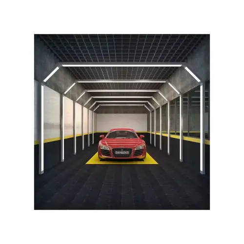 Tunel LED detailing auto 1470W, 6000K alb rece, 4000x5244 mm — imaginea 2