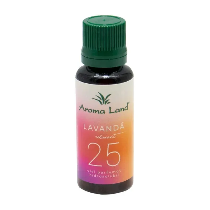 Ulei parfumat aromaterapie, Aroma Land, hidrosolubil, lavanda, 30 ml