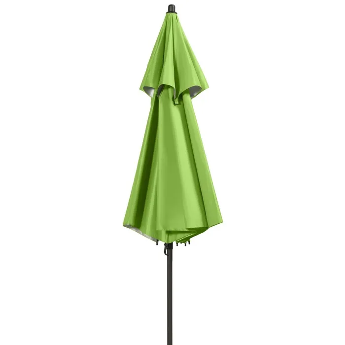 Umbrela soare de terasa / gradina, Windprofi, rotunda, structura metal, verde, D 200 cm — imaginea 4