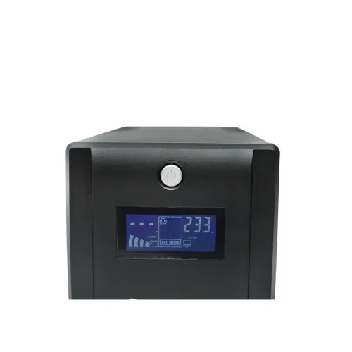 UPS 1000VA 600W cu 4 prize Schuko, LCD si USB Breckner Germany — imaginea 2
