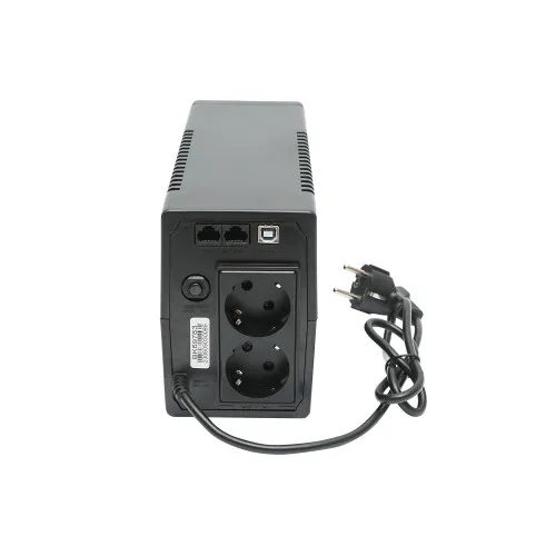 UPS 600VA 360W cu 2 prize Schuko, LCD, USB si AVR — imaginea 5