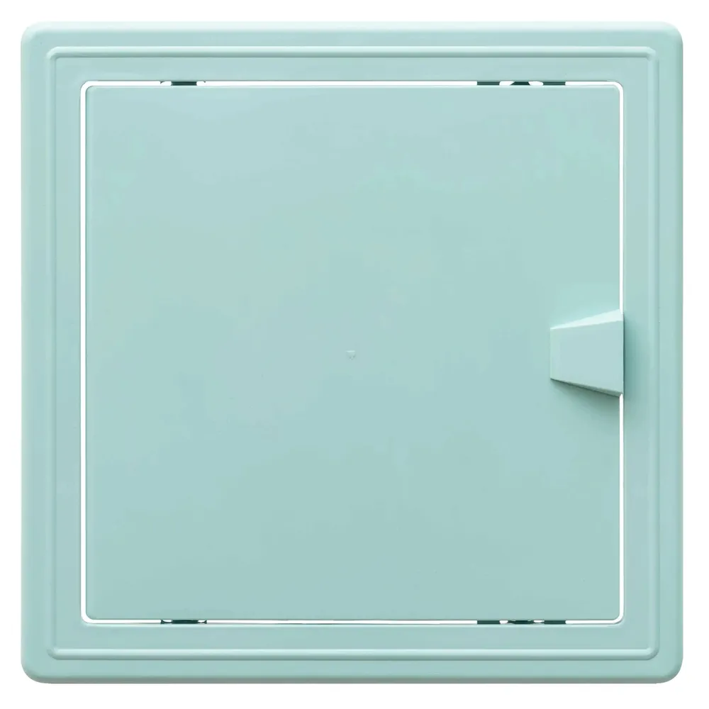 Usita vizitare, TE MA, pentru instalatiile sanitare, verde deschis, 15 x 15 cm