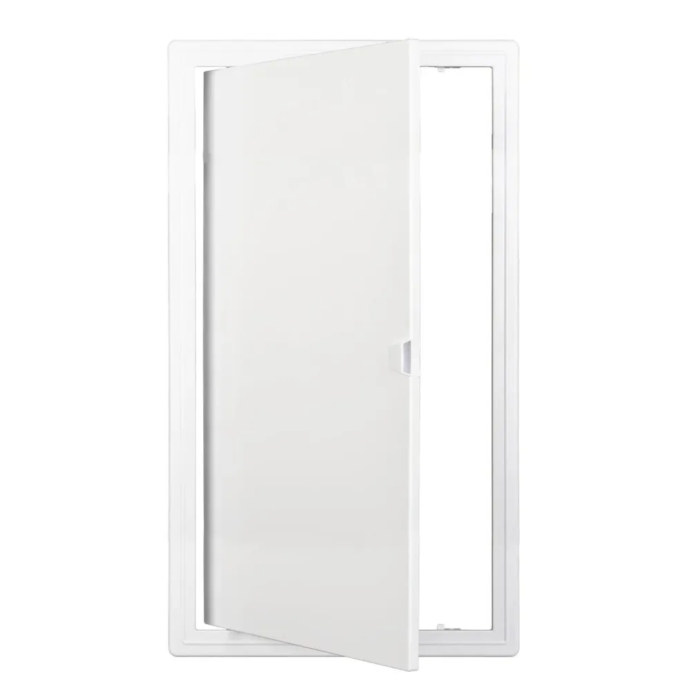 Usita vizitare, TE MA, pentru mascarea golurilor de acces, plastic, alb, 200 x 400 mm