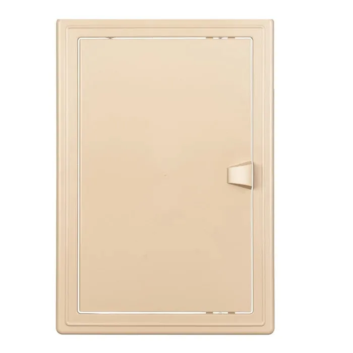 Usita vizitare, TE MA, pentru mascarea golurilor de acces, plastic, bej, 200 x 250 mm