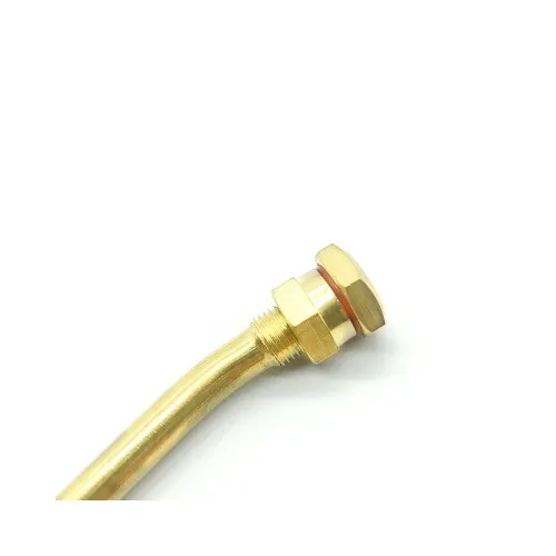 Valva camion din cupru curbata 75mm — imaginea 4