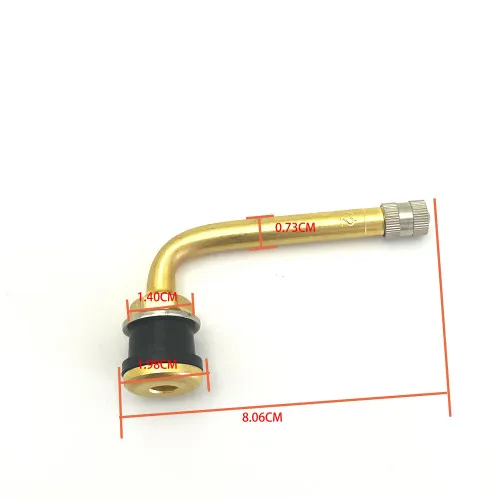 Valva camion din cupru curbata 80mm 90 grade — imaginea 6