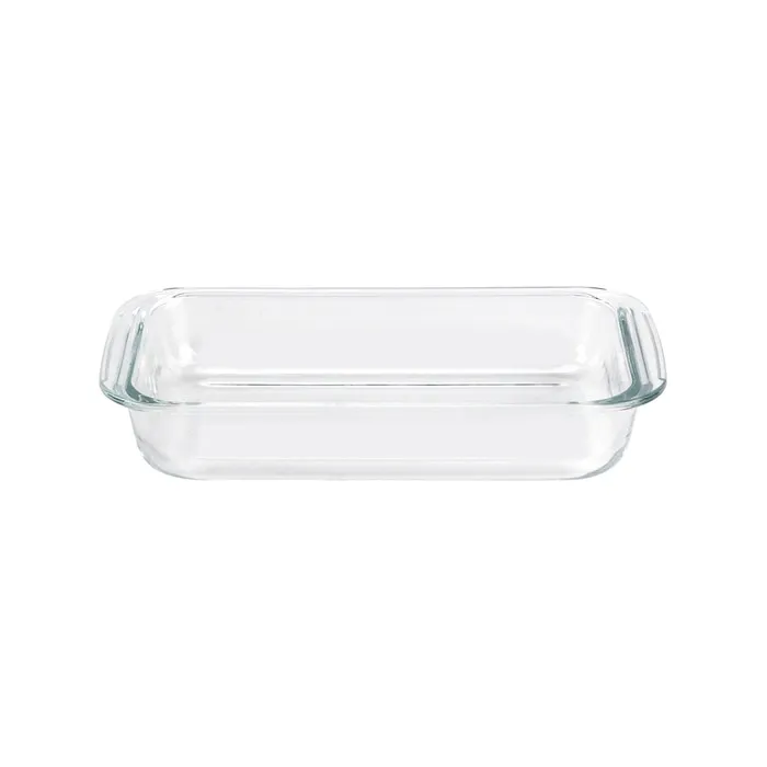 Vas termorezistent 3RB160-0H, sticla termica, dreptunghiular, transparent, 29.5 x 17.4 x 5.1 cm