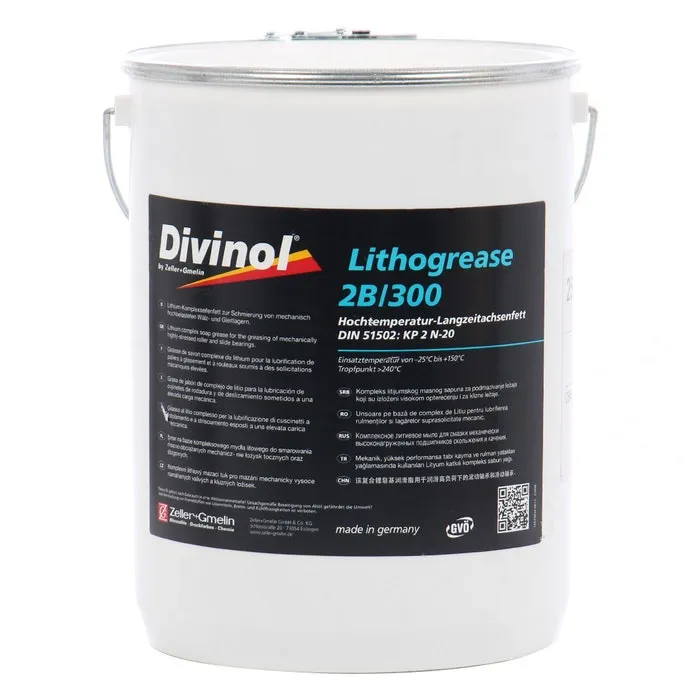 Vaselina Divinol, pentru lubrifierea rulmentilor si lagarelor, rezistenta la temperaturi inalte, 5 kg