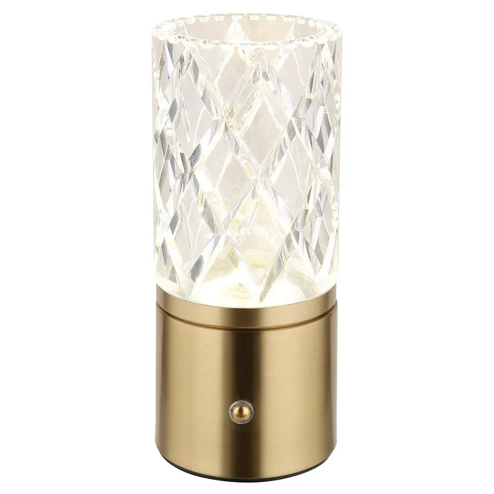 Veioza LED Lunki 21010M, 2.5W, 185lm, auriu